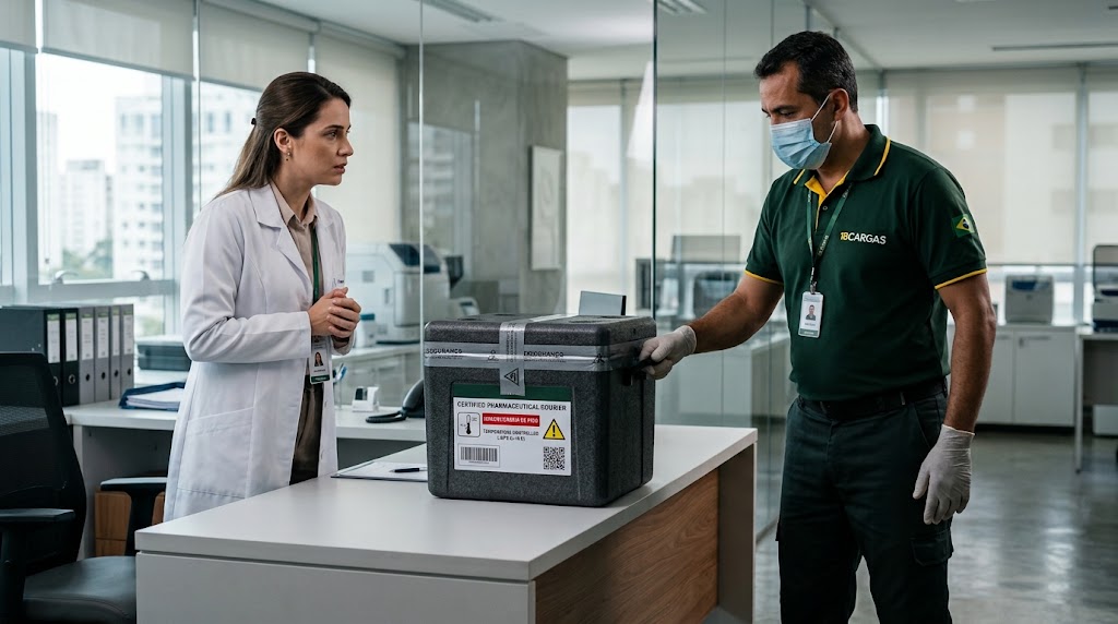 courier farmacêutico certificado